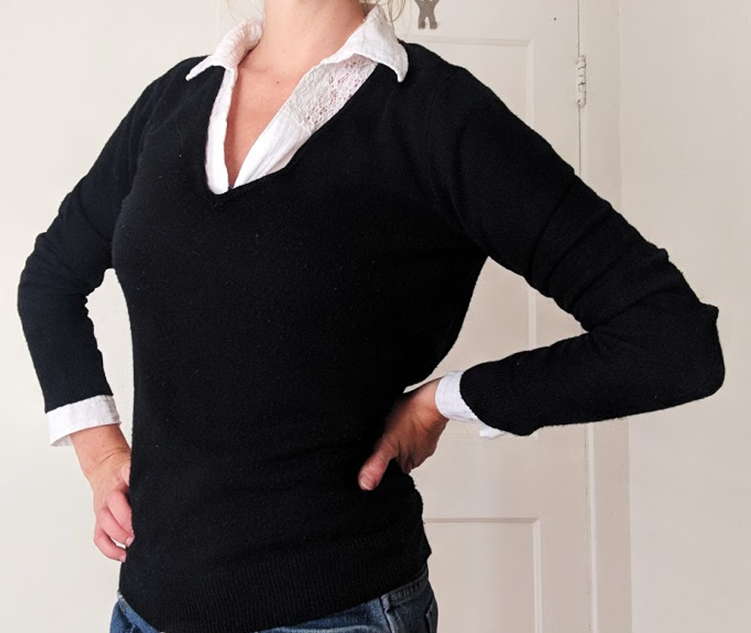 using layers to hide sweat