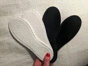 shoe inserts to help with sweaty feet