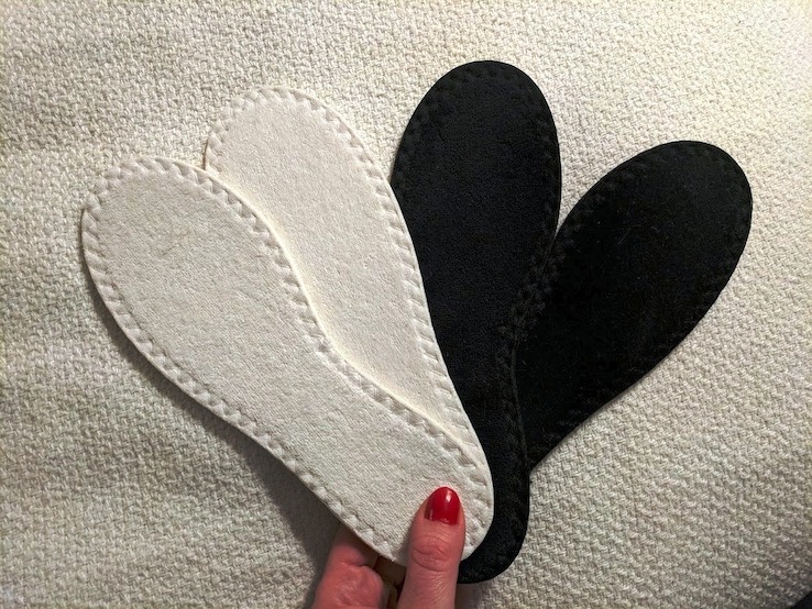 shoe inserts to help with sweaty feet