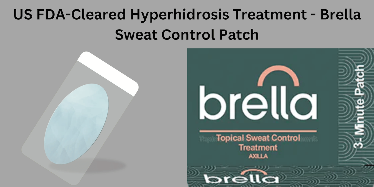 Brella Sweat Control Patch Hyperhidrosis Treatment