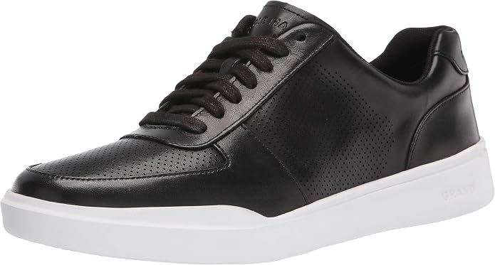 Cole Haan Grand Crosscourt Modern Performance leather sneaker in black